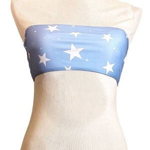 Shein Bandau Bathing Suit Star Top (ONLY)